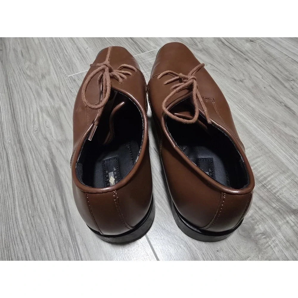 Joseph Abound Mens Dress Shoes Brown Leather Size 11